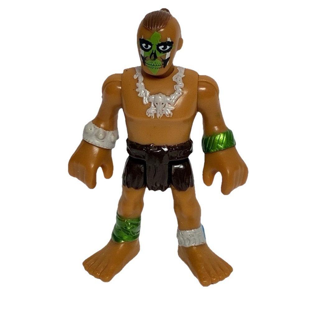 Imaginext Ultra T-REX Replacement Tribal Warrior Caveman Figure Fisher-Price